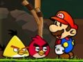 Joc Mario vs Angry Birds  en línia