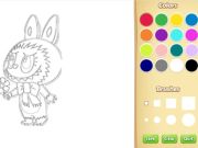 Joc Llibre per pintar Chibi Labubu per a nens en línia