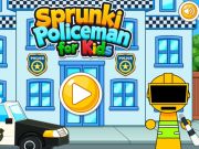 Joc Sprunki policia per a nens en línia
