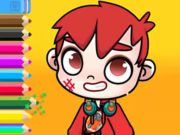 Joc Llibre per pintar: Avatar World Schoolboy en línia