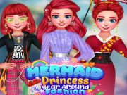 Joc Princesa sirena durant tot l'any al voltant de la moda en línia