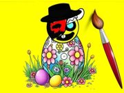 Joc Colorant de Pasqua Sprunki en línia
