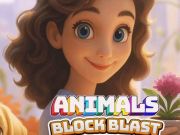Joc Els animals bloquegen explosió en línia