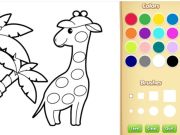 Joc Llibre de pintar per a animals fàcil per a nens en línia
