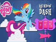 Joc Bump de núvol de Rainbow Dash en línia