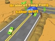 Joc Brainrot Tung Tung Sahur Drift en línia