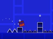 Joc Dash de salt de geometria en línia