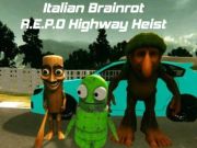 Joc Brainrot italià R. E. P. O Carretera Heist en línia