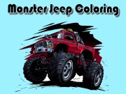 Joc Colorant monstre jeep en línia