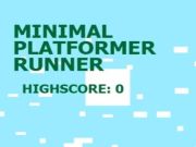 Joc Minimal Platformer Runner en línia