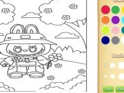 Joc Cute Labubu per pintar llibre per a nens en línia