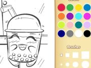 Joc Llibre de colorants de te Boba per a nens en línia