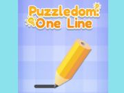 Joc Puzzledom: una línia en línia