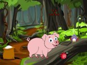 Joc El porc arriba a la granja en línia