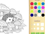 Joc Llibre per pintar animals de dibuixos animats per a nens en línia