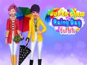 Joc Super Girls, els meus vestits de dia de pluja en línia