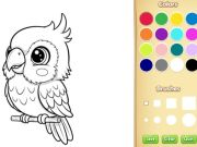 Joc Llibre de pintar per a animals Kawaii en línia