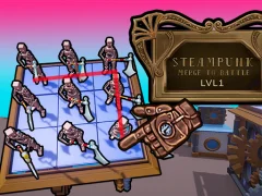Joc Steampunk Merge To Battle en línia