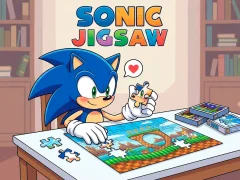 Joc Sonic Jigsaw en línia