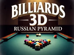 Joc Billiards 3D Russian Pyramid en línia
