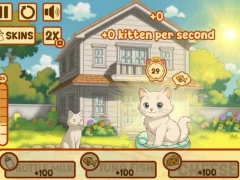 Joc Click Kitty Idle en línia