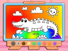 Joc Coloring Book: Crocodile en línia