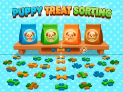 Joc Puppy Treat Sorting en línia