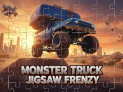 Joc Monster Truck Jigsaw Frenzy en línia