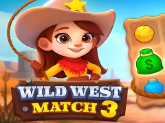 Joc Wild West Match 3 en línia