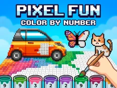 Joc Pixel Fun Color By Number en línia