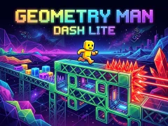 Joc Geometry Man Dash Lite en línia