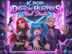 Joc K Pop Demon Hunters Nail Studio en línia