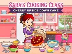 Joc Sara’s Cooking Class: Cherry Upside Down Cake en línia