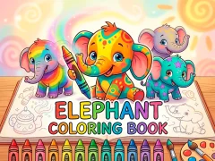 Joc Elephant Coloring Book en línia
