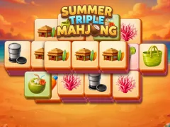 Joc Summer Triple Mahjong en línia