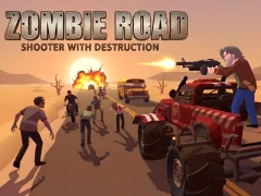 Joc Zombie Road: Shooter with Destruction en línia