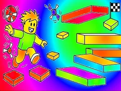 Joc Coloring Book: Roblox Obby Runner en línia