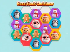 Joc Hexa Stack Christmas en línia