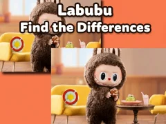 Joc Labubu Find the Differences en línia