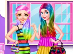 Joc Princess Rainbow Look en línia