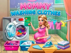 Joc Mommy washing clothes en línia