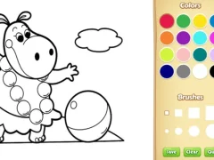 Joc Baby Farm Animals Coloring Book for Kids en línia