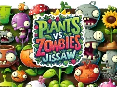 Joc Plants vs Zombies Jigsaw en línia