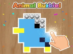 Joc Animal Bubble Pixel en línia