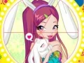 Joc Winx bunny style: Round Puzzle en línia