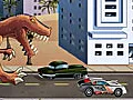 Joc T Rex Rampage Prehistoric Pizza en línia