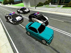 Joc Mad Cop Police Car Race: Police Car vs Gangster Escape en línia