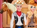 Joc Frozen Couple Cowboy Style en línia