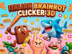 Joc Italian Brainrot Clicker 3D en línia