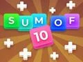 Joc Sum Of 10: Merge Number Tiles en línia